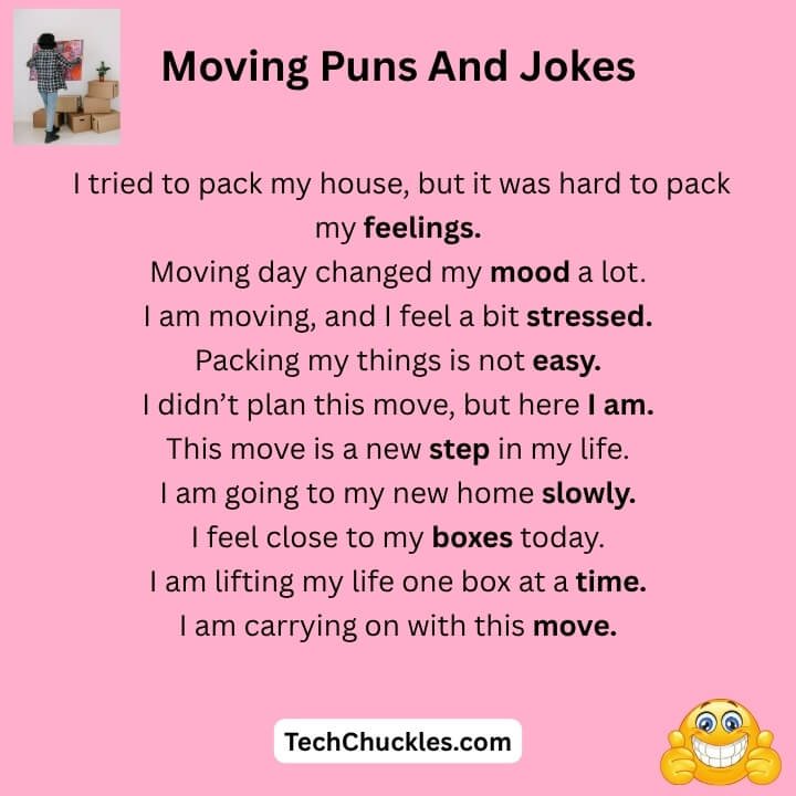 Moving Puns And Jokes