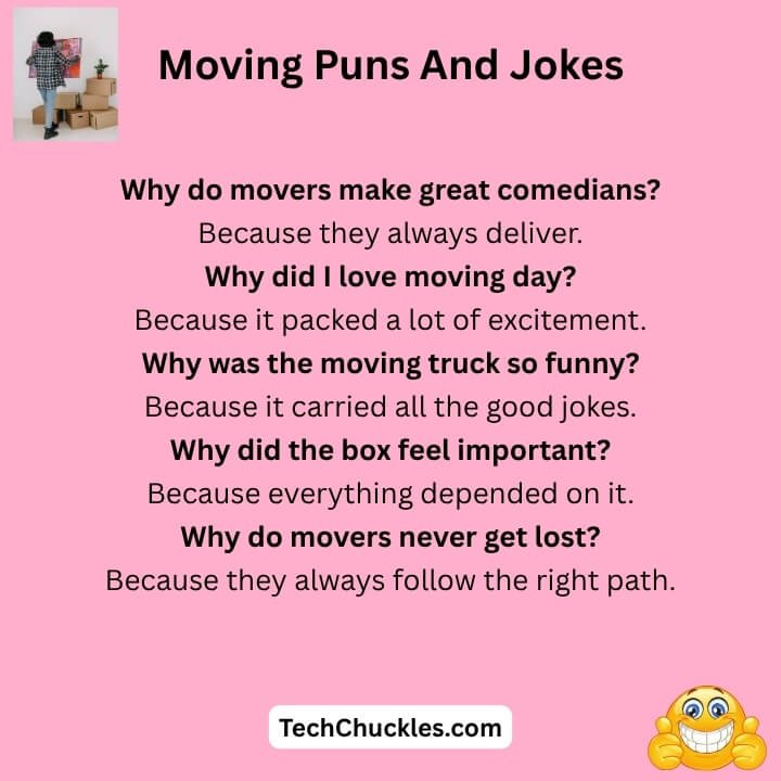Moving Puns And Jokes