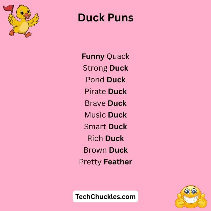 Duck Puns 12