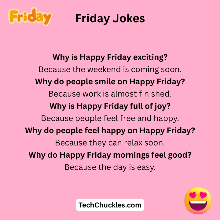 Happy Friday Jokes