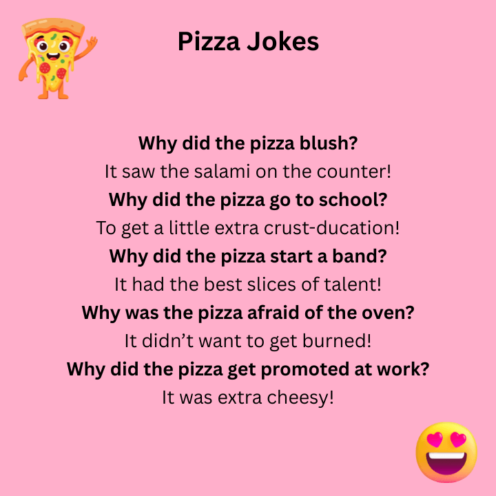 Pizza Jokes One Liners