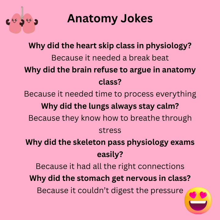 Anatomy And Physiology Jokes