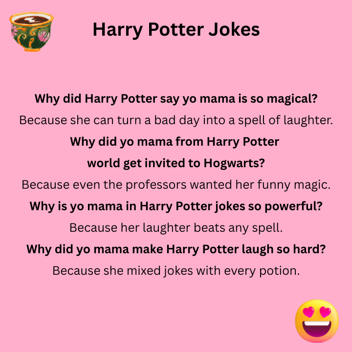 Yo Mama Harry Potter Jokes