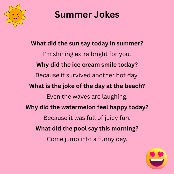 Summer Jokes Of The Day