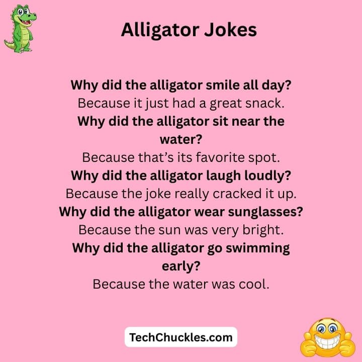 Short Alligator Jokes