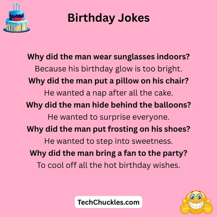 Men Birthday Jokes
