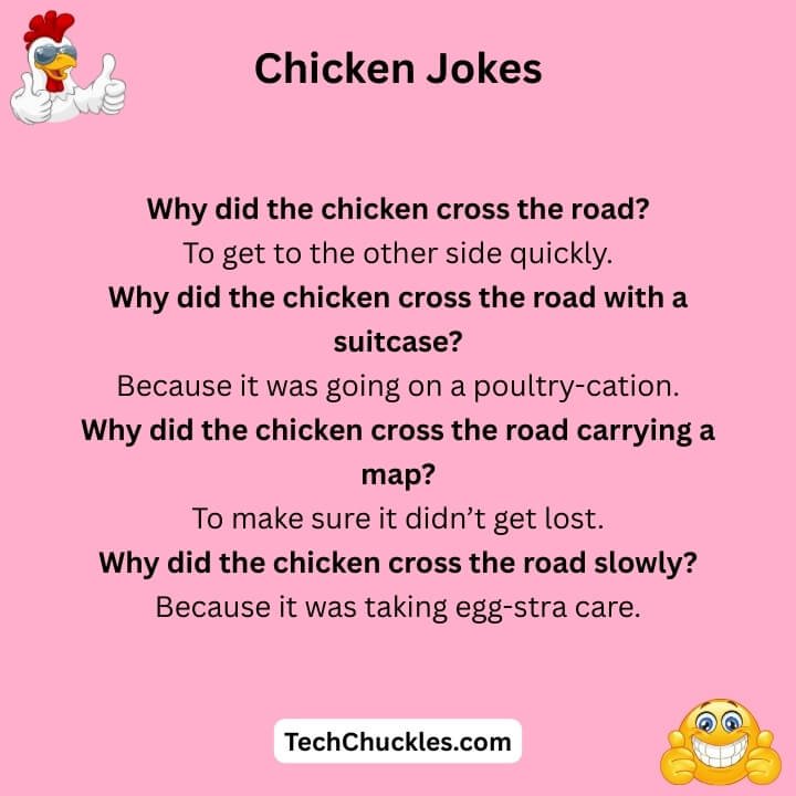 Chicken Cross Road Jokes