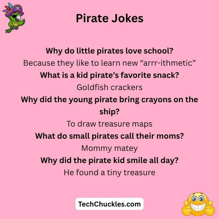 Childrens Pirate Jokes