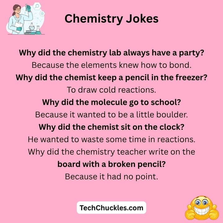 Chemistry Jokes