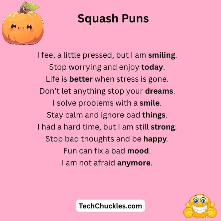 Squash Puns 