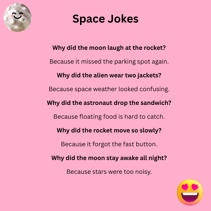 Bad Space Jokes