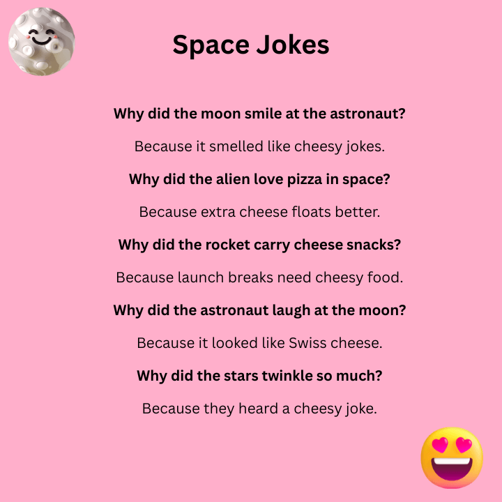 Cheesy Space Jokes