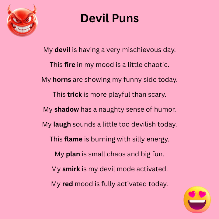 Devil Puns