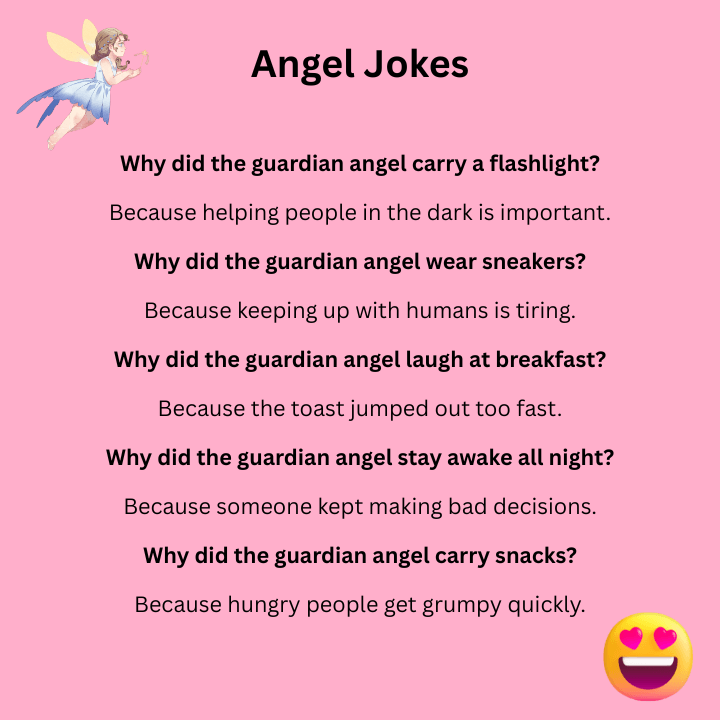Guardian Angel Jokes