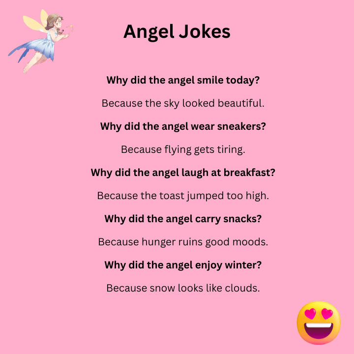 Short Angel Jokes