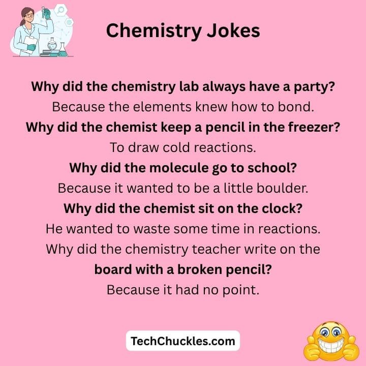 Chemistry Jokes