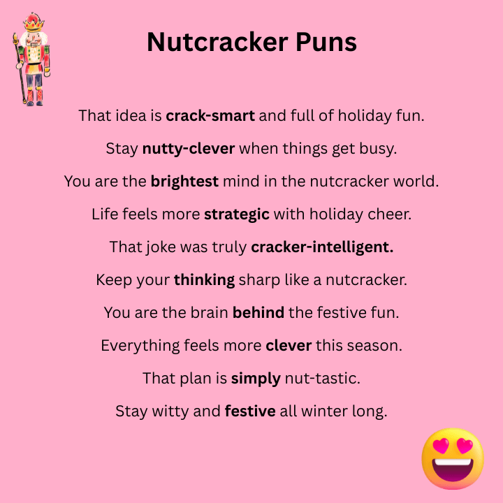Clever Nutcracker Puns
