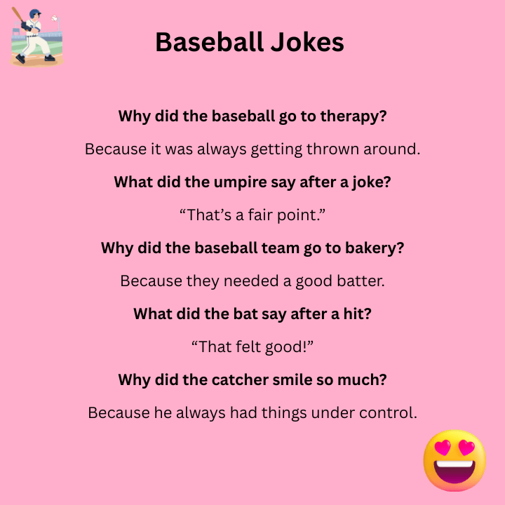 Funny Baseball Jokes