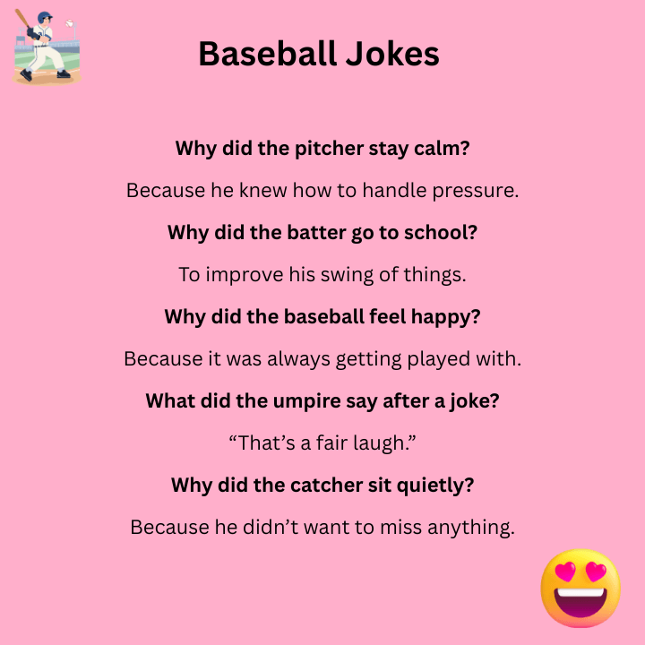 Good Baseball Jokes