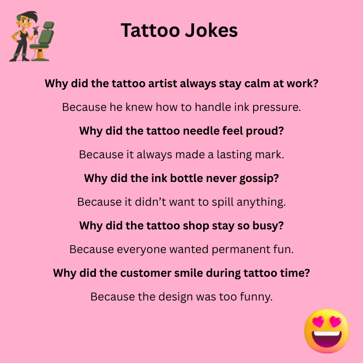 Tattoo Jokes Funny