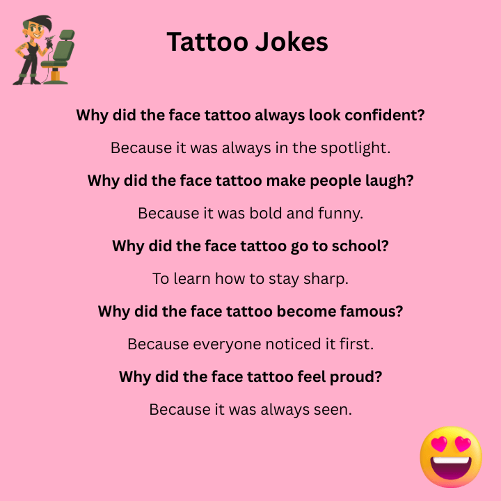 Face Tattoo Jokes