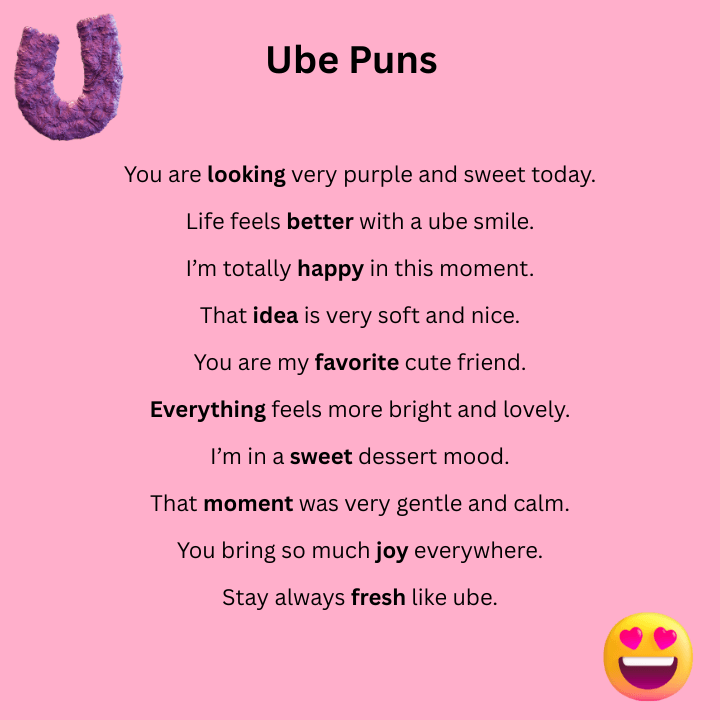 Ube Puns One Liners