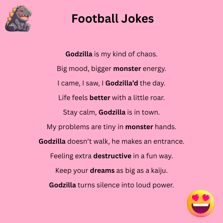 Godzilla Puns One Liners