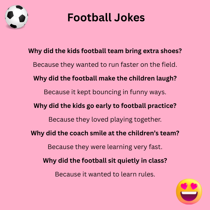 Childrens Football Jokes