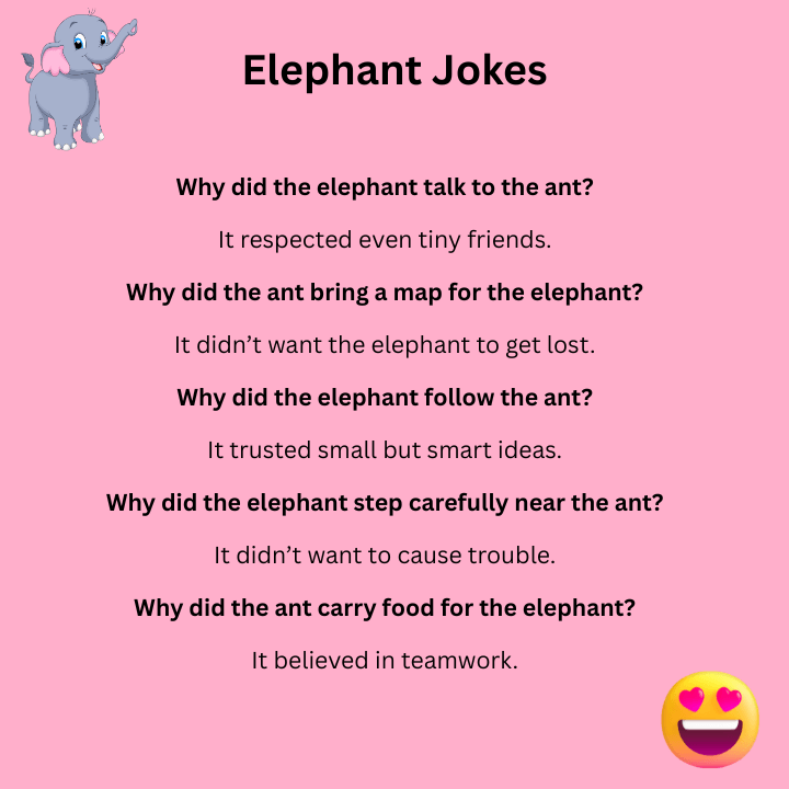 Ant & Elephant Jokes