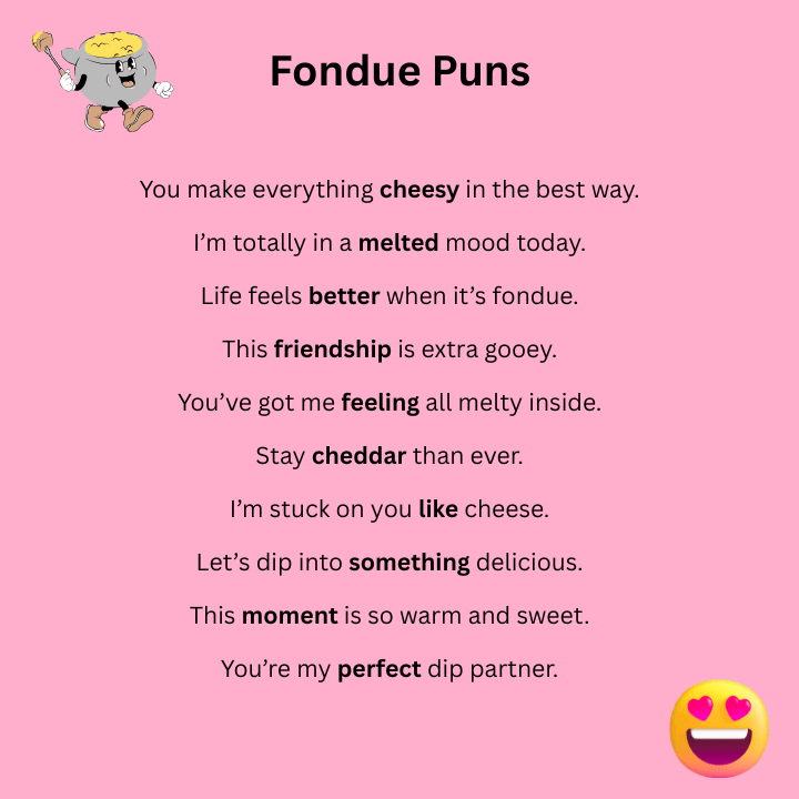 Fondue Puns
