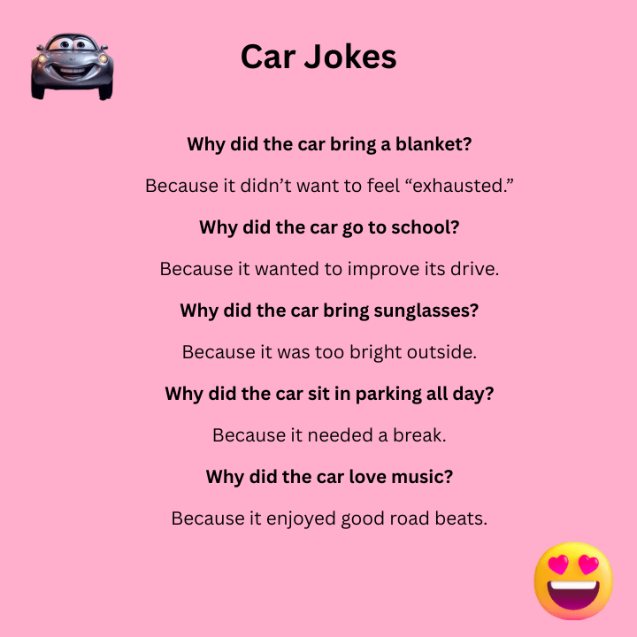 Funny Car Jokes
