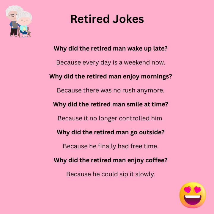 Retired Jokes One Liners