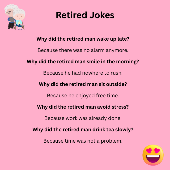 Short Retired Jokes